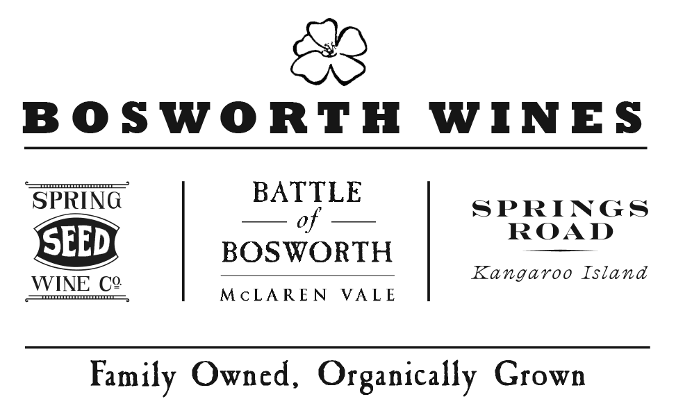 Battle of Bosworth and Spring Seed Wines logo
